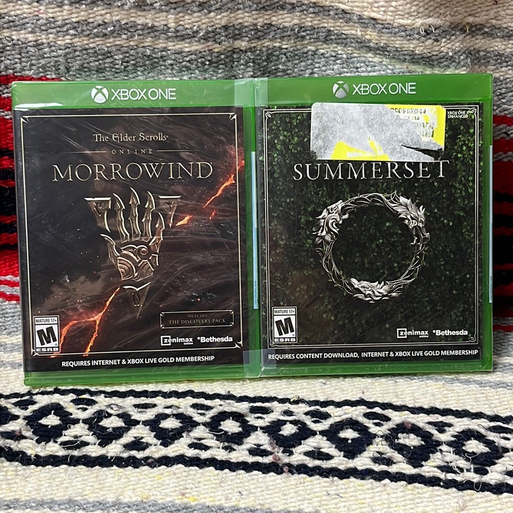 XBox One Elder Scrolls Online Morrowind and Summerset Bundle